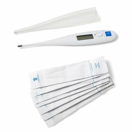 MEDLINE 30-Second Oral Digital Stick Thermometer, White MDS9928